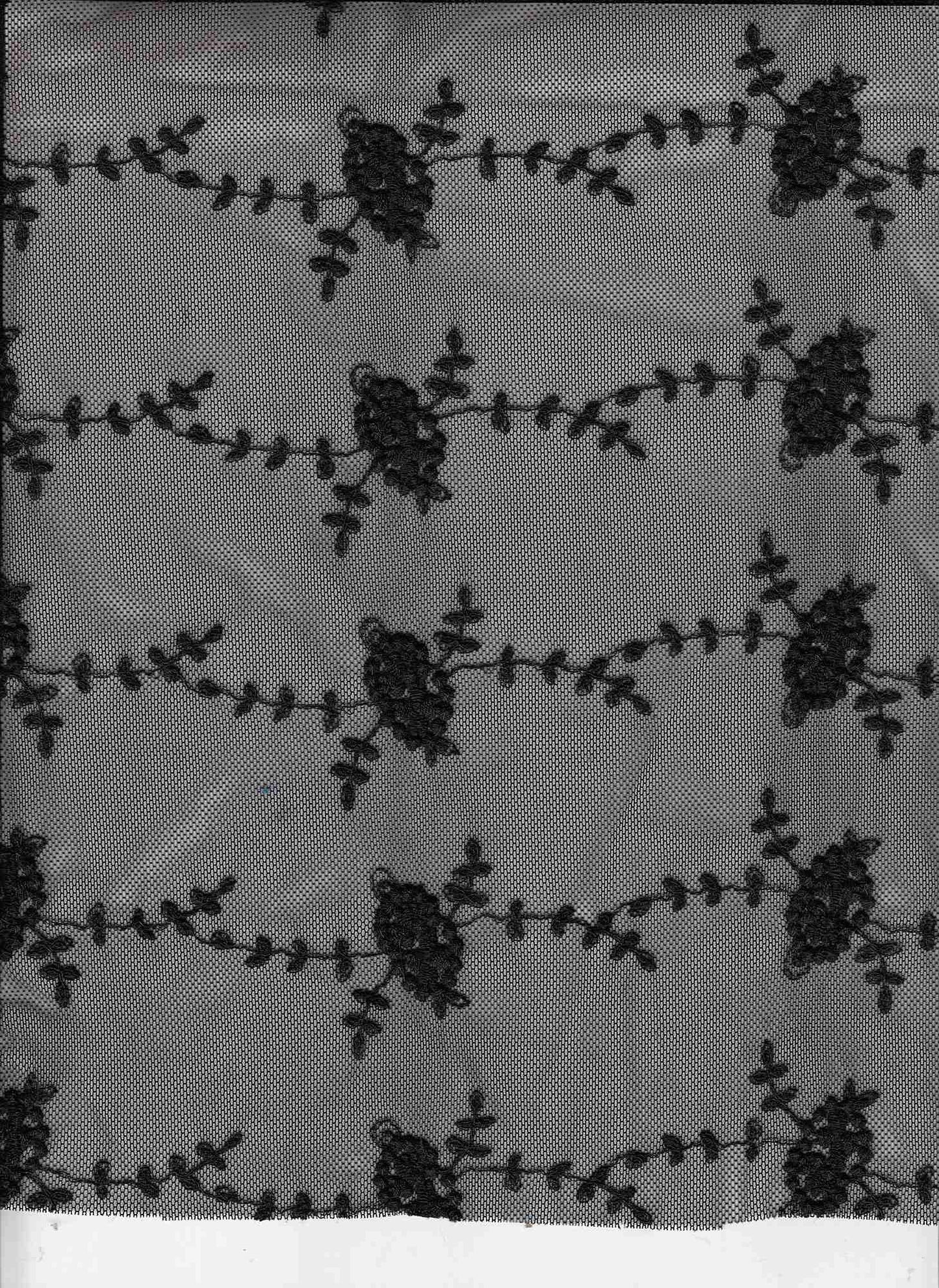 14095 BLACK BLACK EMBROIDERY