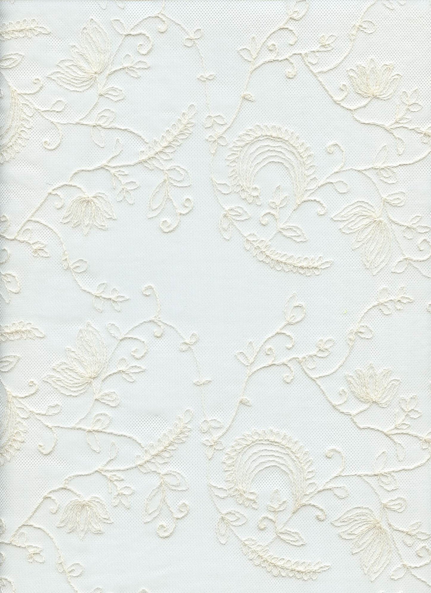 14096 NATURAL EMBROIDERY OFFWHITE/IVORY