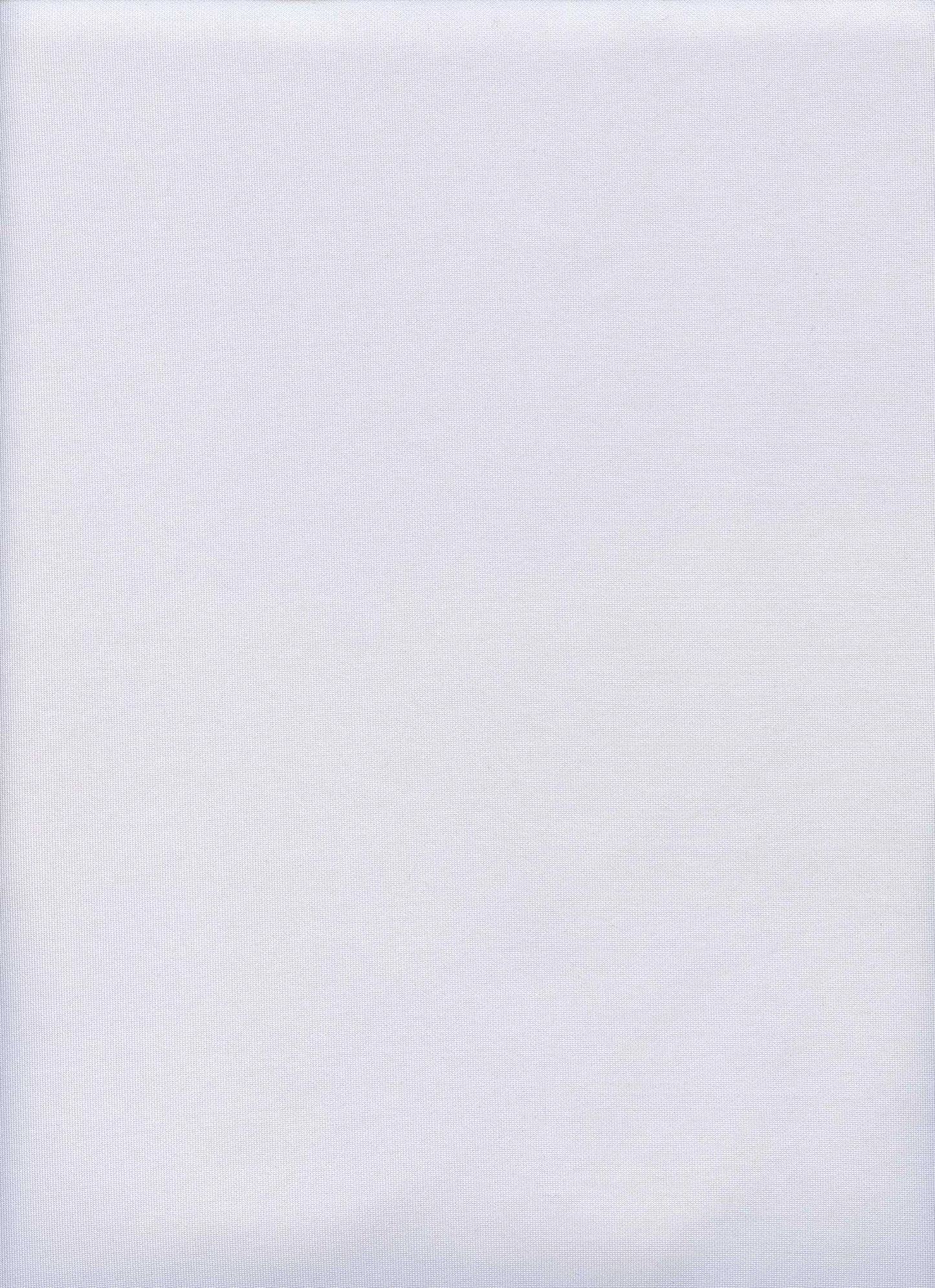 TECHNO SUPER WHITE PFP ATHLETIC KNITS SOLIDS TECHNO/CREPE/SCUBA WHITE