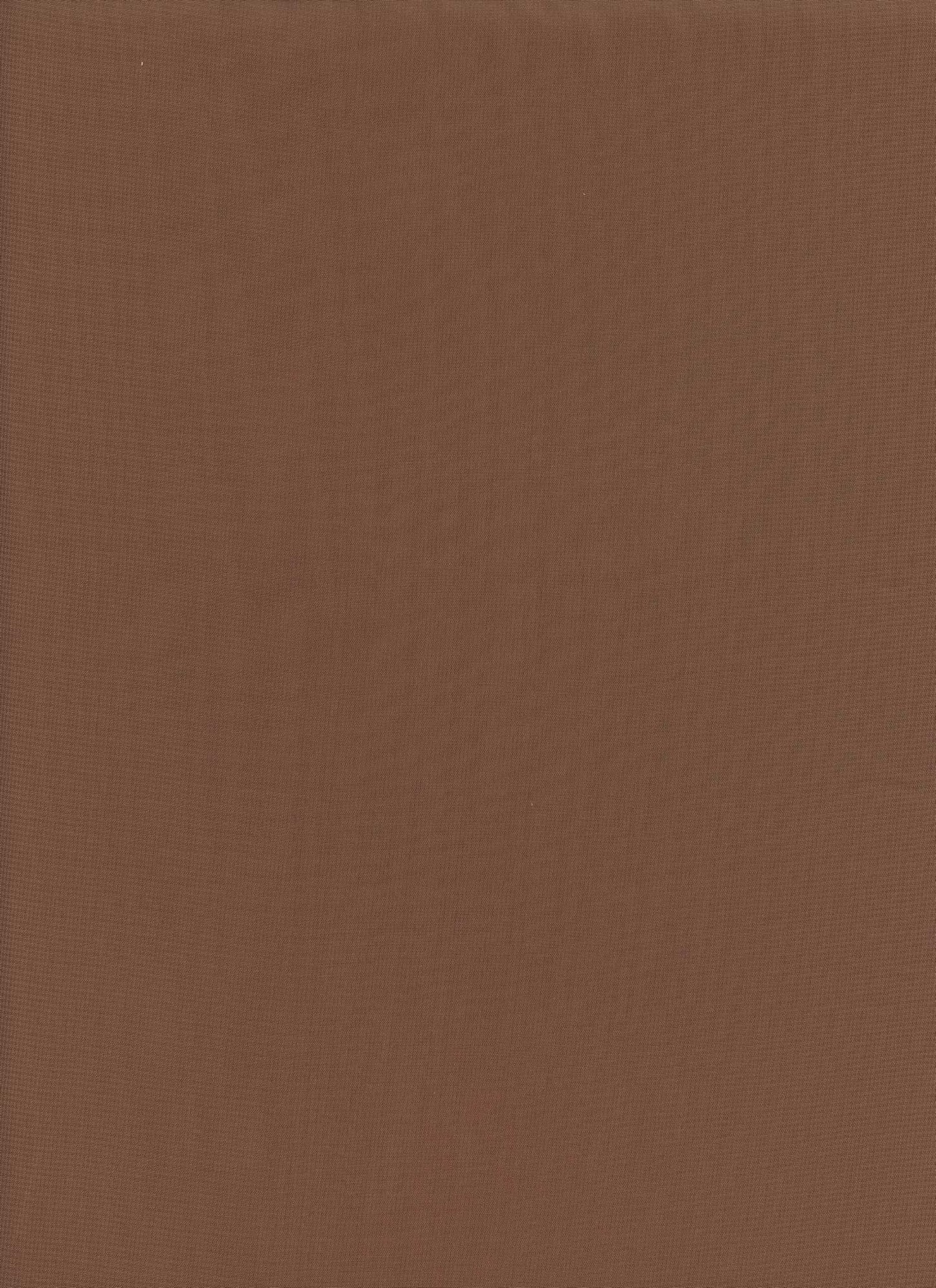 19602 MOCHA BROWN CHIFFONS SOLIDS WOVEN