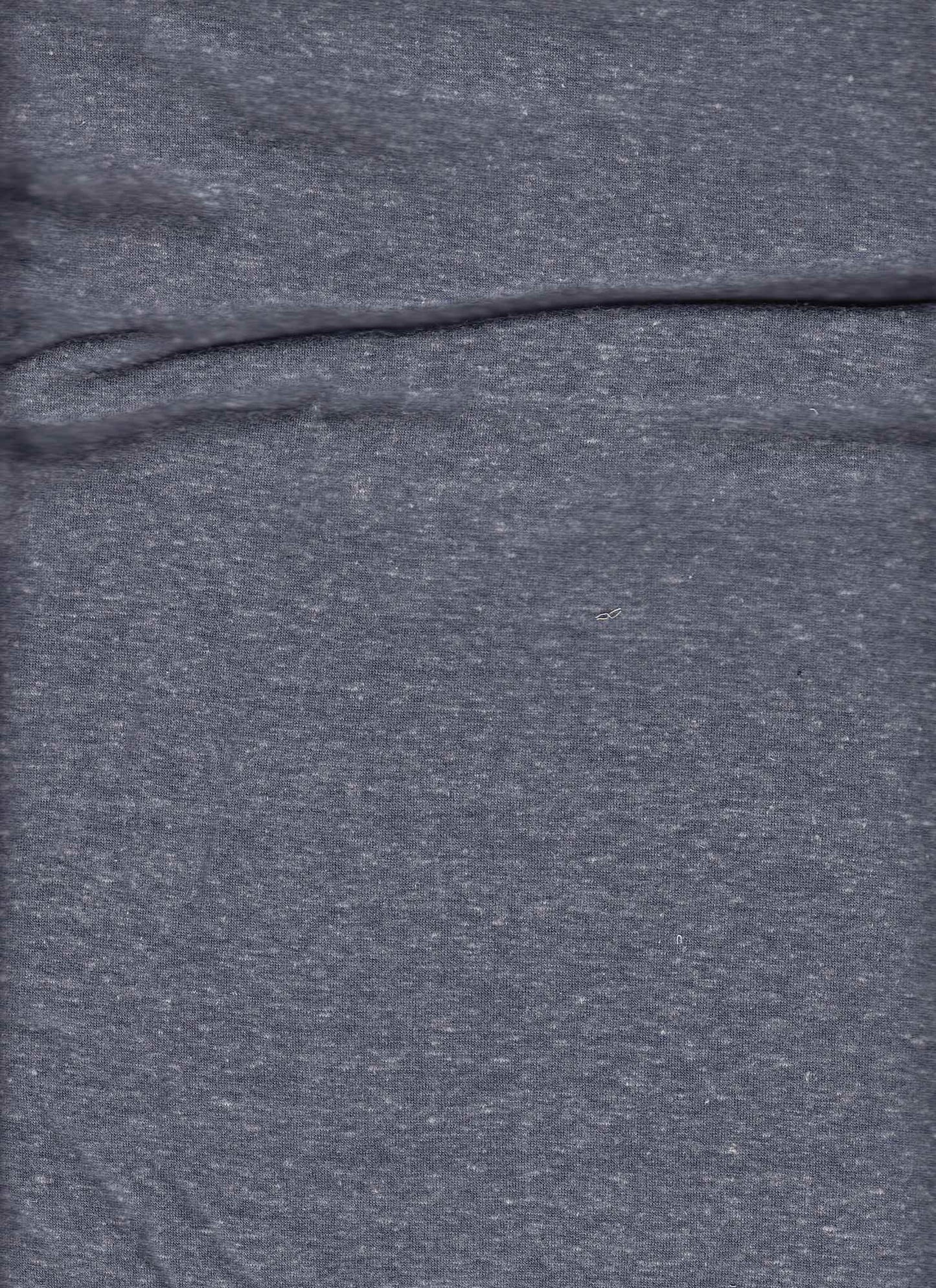 TRIBLEND NAVY DARK JERSEY KNITS SLUB/NEPS