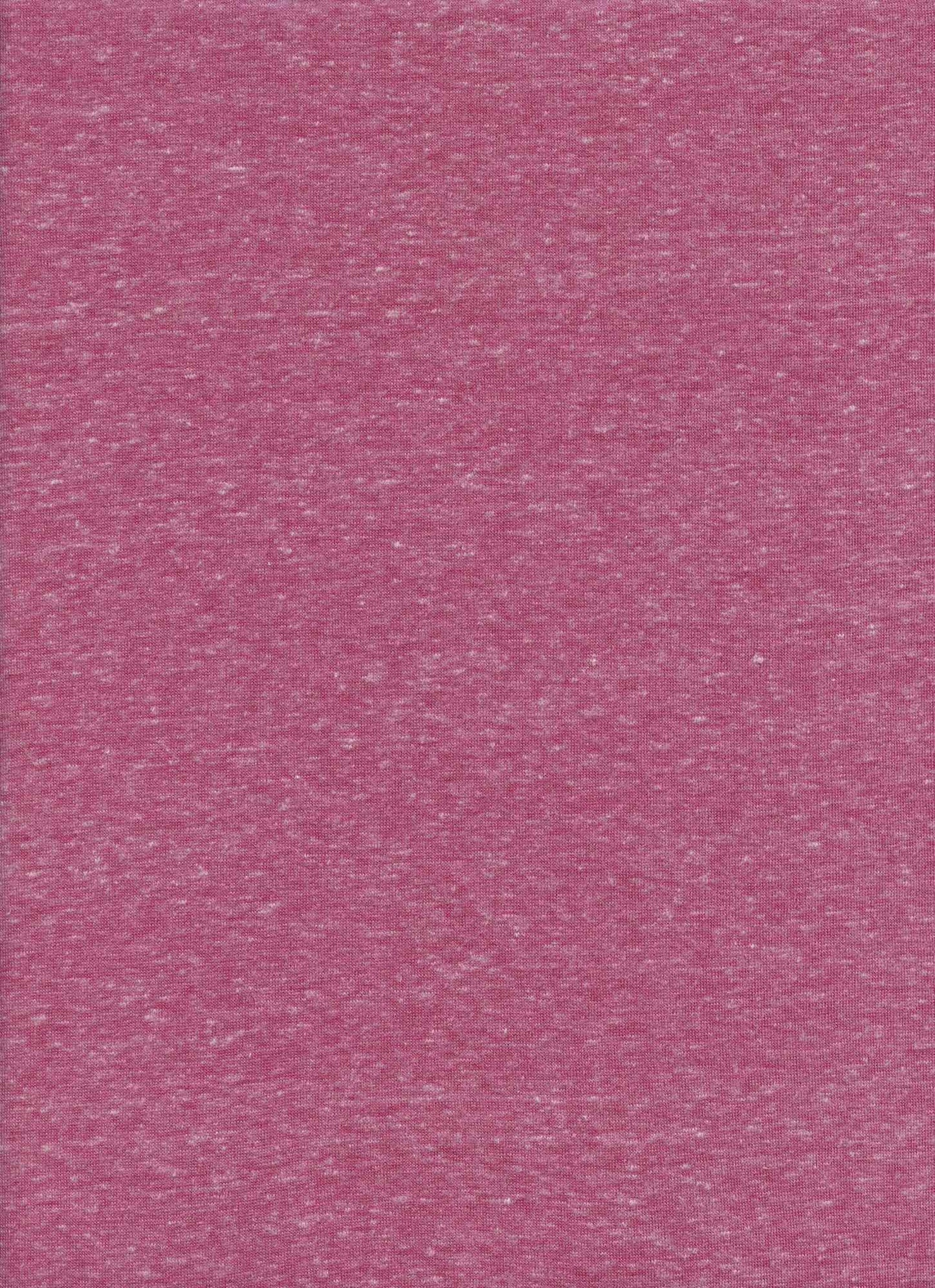 TRIBLEND VIOLA JERSEY KNITS RED SLUB/NEPS