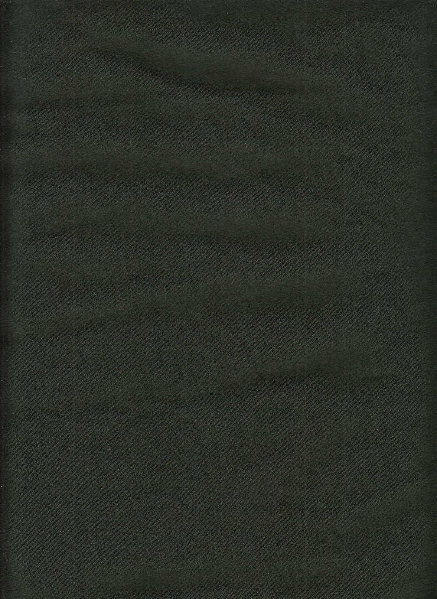 6817-70 DK OLIVE ATHLETIC COTTON/COTTON SPANDEX GREEN KNITS SOLIDS