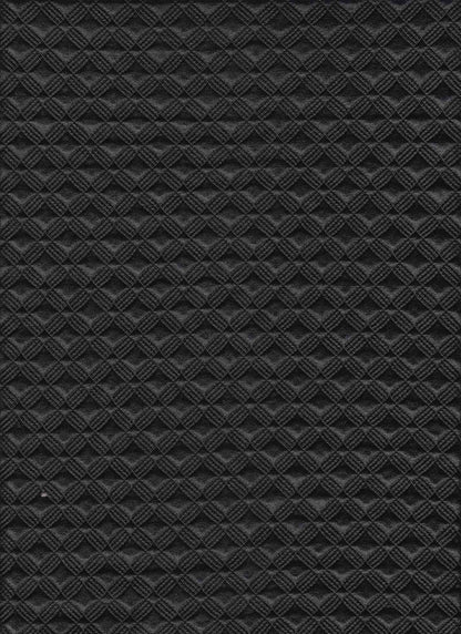 17053 BLACK BLACK EMBELLISHMENT/EMBOSSED KNITS LEATHER SOLIDS