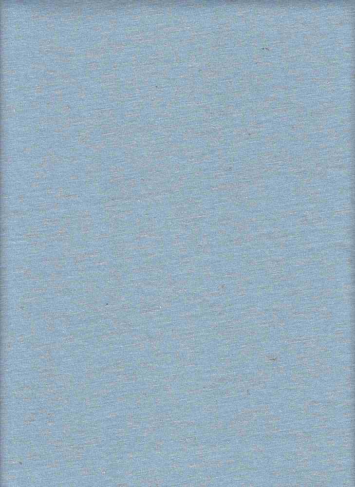 PJSY MELANGE PHOSPHOR BLUE BLUE JERSEY KNITS LINEN SLUB/NEPS