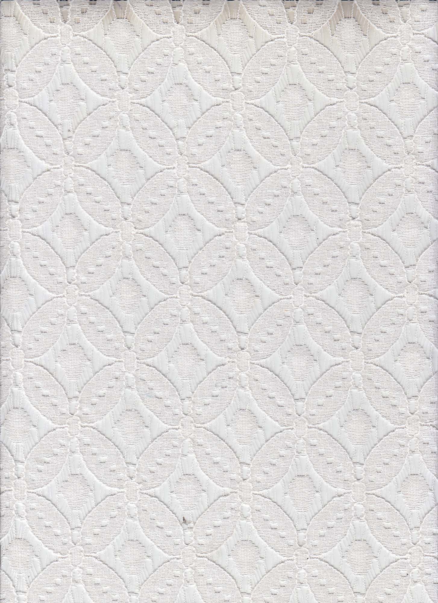 LACE MEDALLION WHITE NON STRETCH LACE WHITE