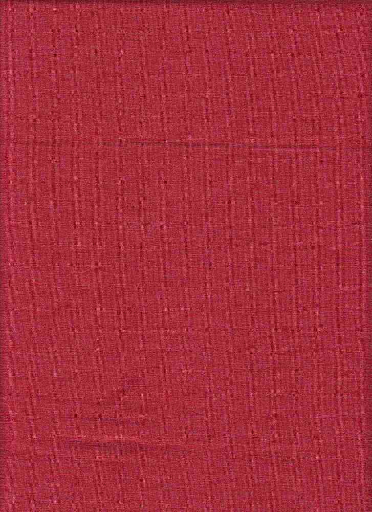 RSJ MELANGE MELANGE RED KNITS RAYON SPANDEX RED SLUB/NEPS SPACE DYE