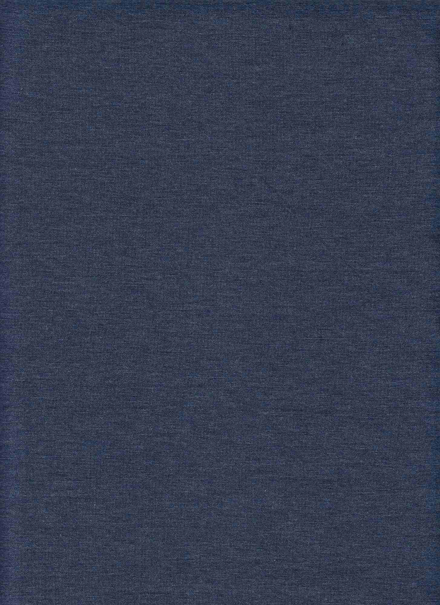 RSJ MELANGE MELANGE DENIM BLUE KNITS RAYON SPANDEX SLUB/NEPS SPACE DYE