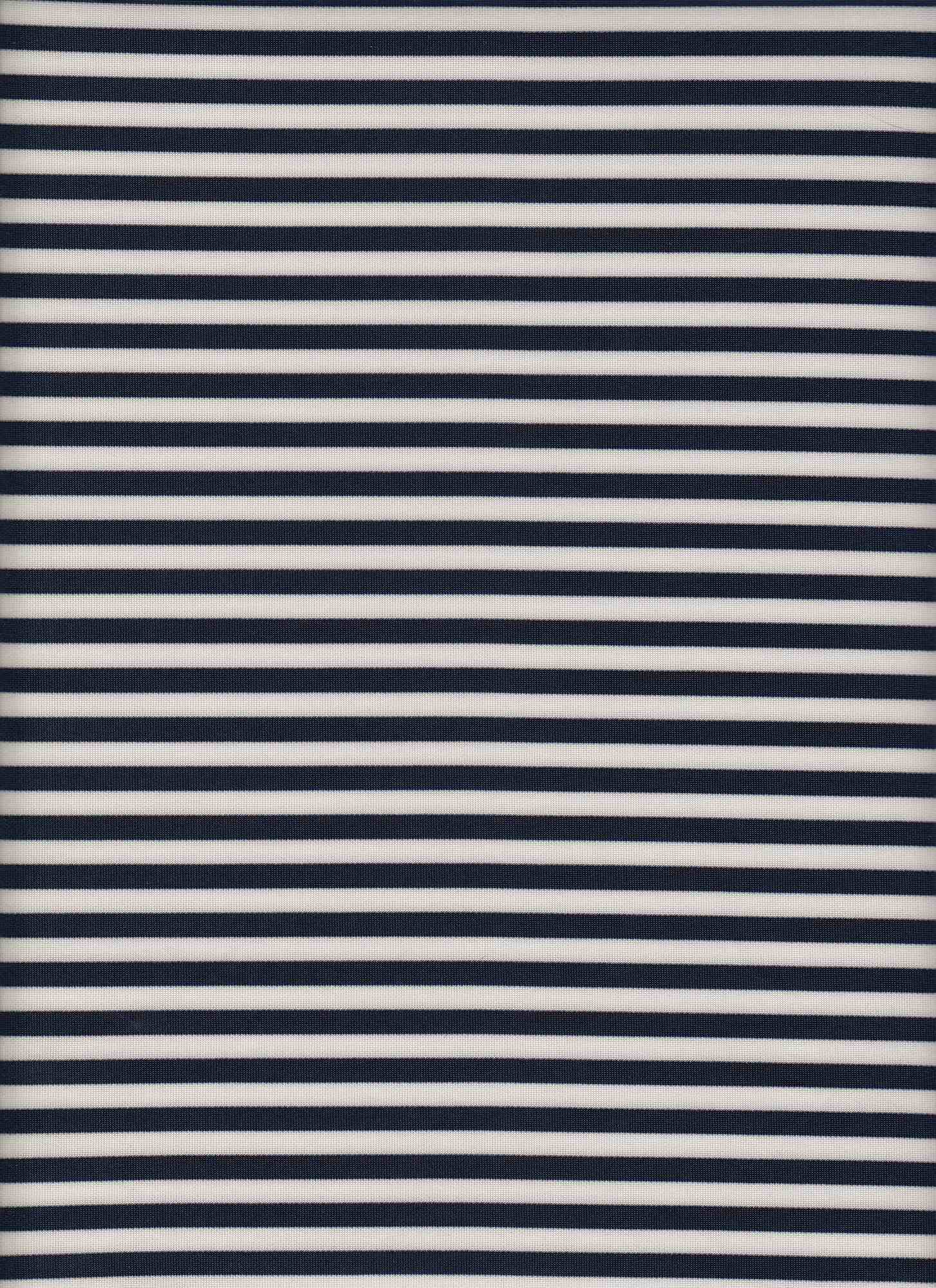 15155 NAVY/WHITE BLUE KNITS PONTI/OTTOMAN STRIPES TECHNO/CREPE/SCUBA