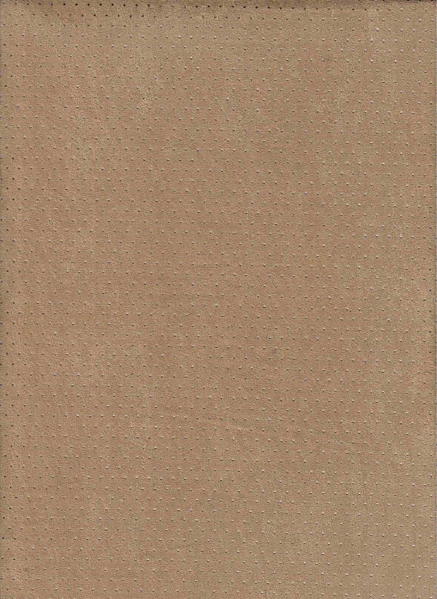 18292 CAMEL NEW BROWN KNITS MICROSUEDE PERFORATED SOLIDS