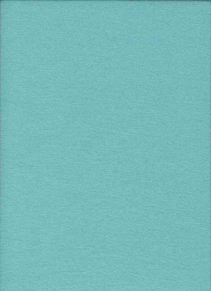 17086 MINTY FRESH BLUE FRENCH TERRY KNITS RAYON SPANDEX SOLIDS