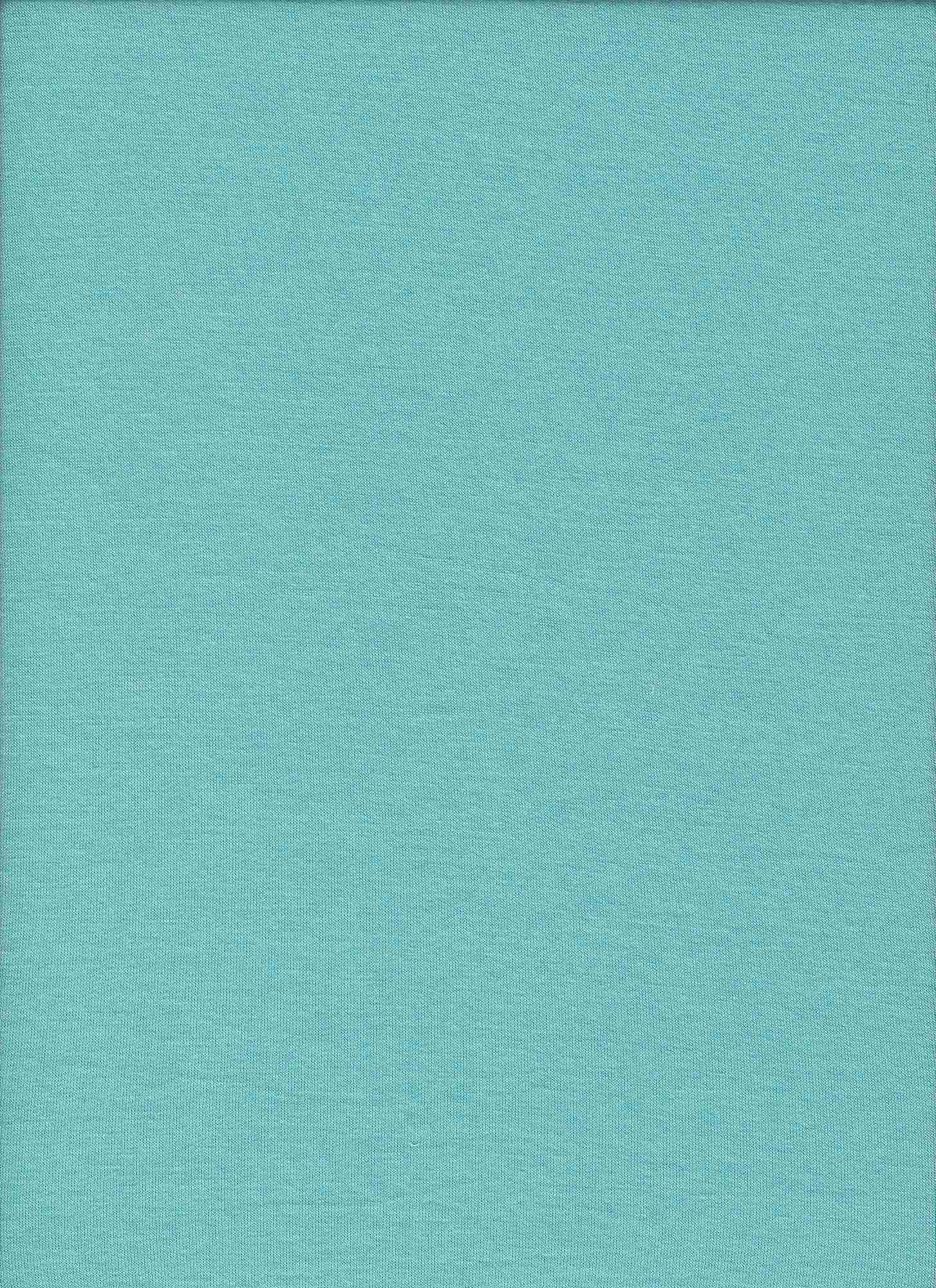 17086 MINTY FRESH BLUE FRENCH TERRY KNITS RAYON SPANDEX SOLIDS