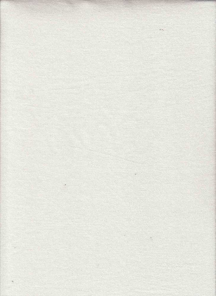 17086 IVORY FRENCH TERRY KNITS OFFWHITE/IVORY RAYON SPANDEX SOLIDS