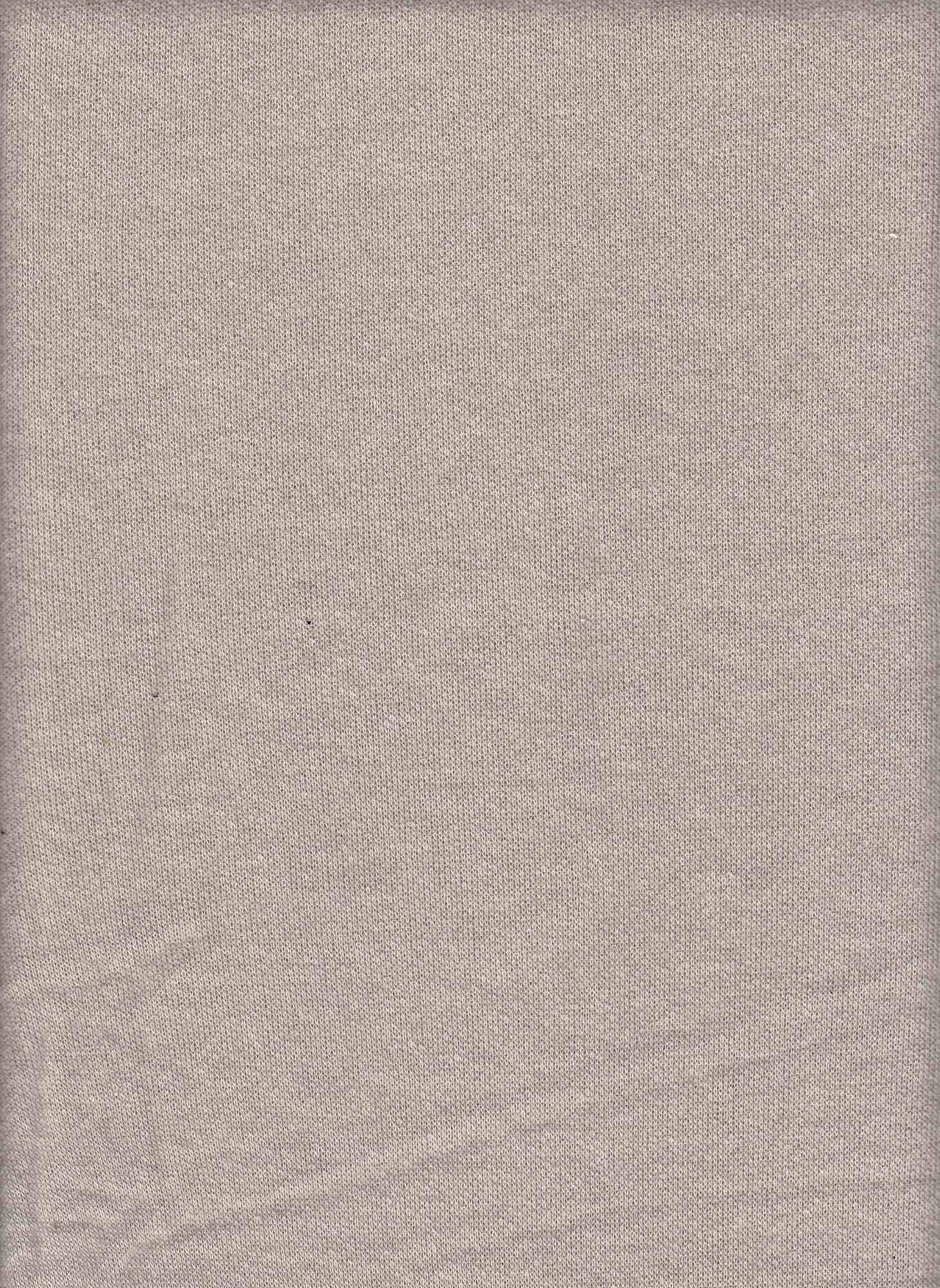 15164 TAUPE HTR BROWN FRENCH TERRY KNITS SOLIDS