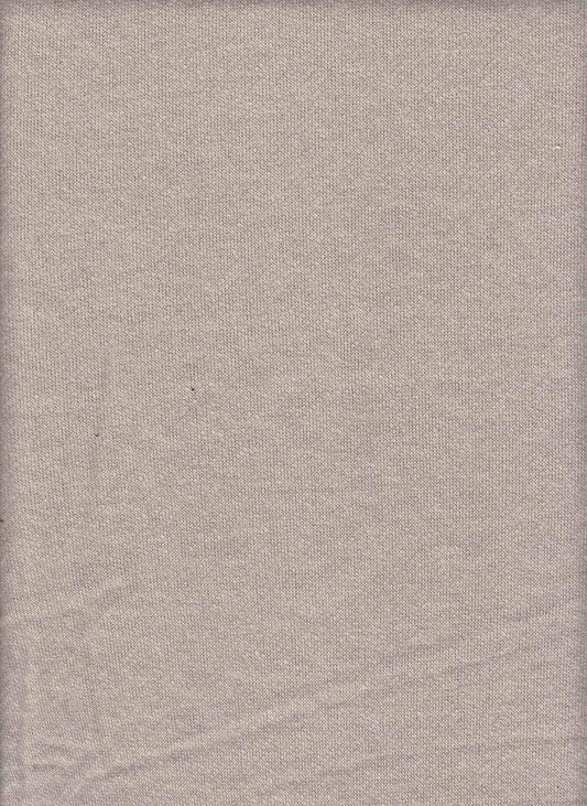 15164 TAUPE HTR BROWN FRENCH TERRY KNITS SOLIDS