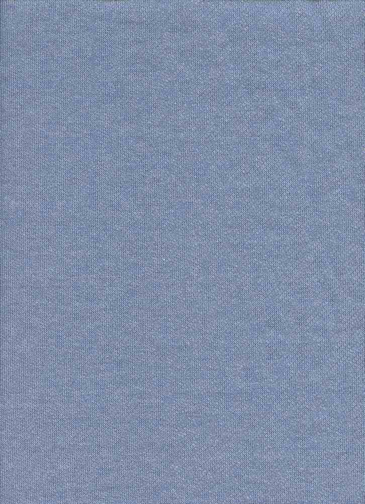 15164 CHAMBRAY BLUE FRENCH TERRY KNITS SOLIDS