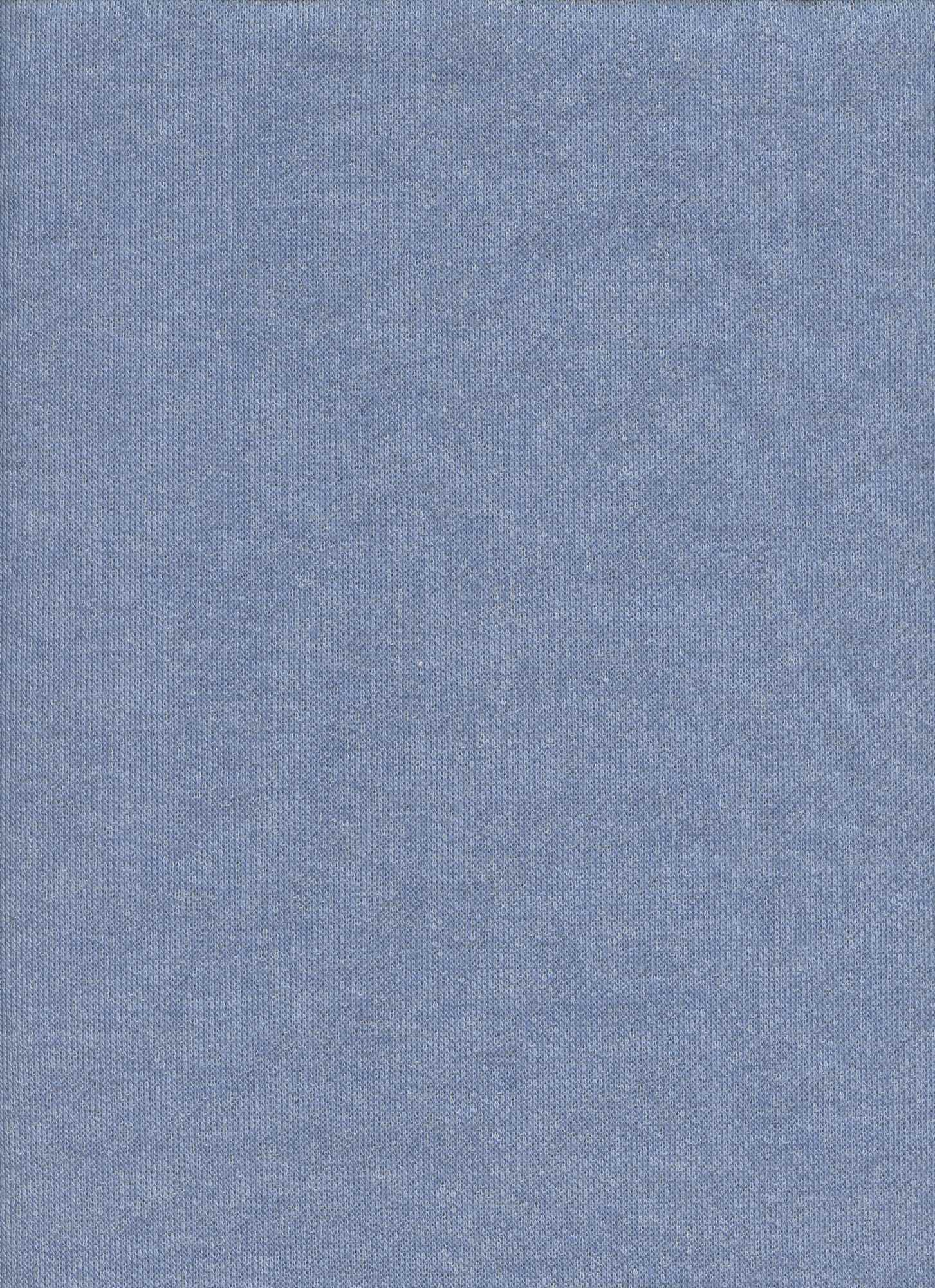 15164 CHAMBRAY BLUE FRENCH TERRY KNITS SOLIDS