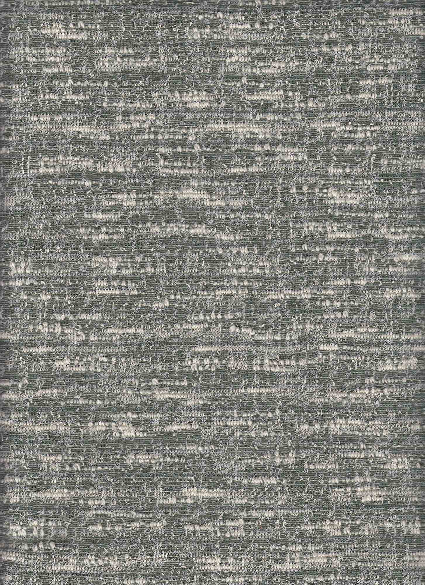 18333 SAGE GREEN JACQUARD/NOVELTY KNITS SLUB/NEPS