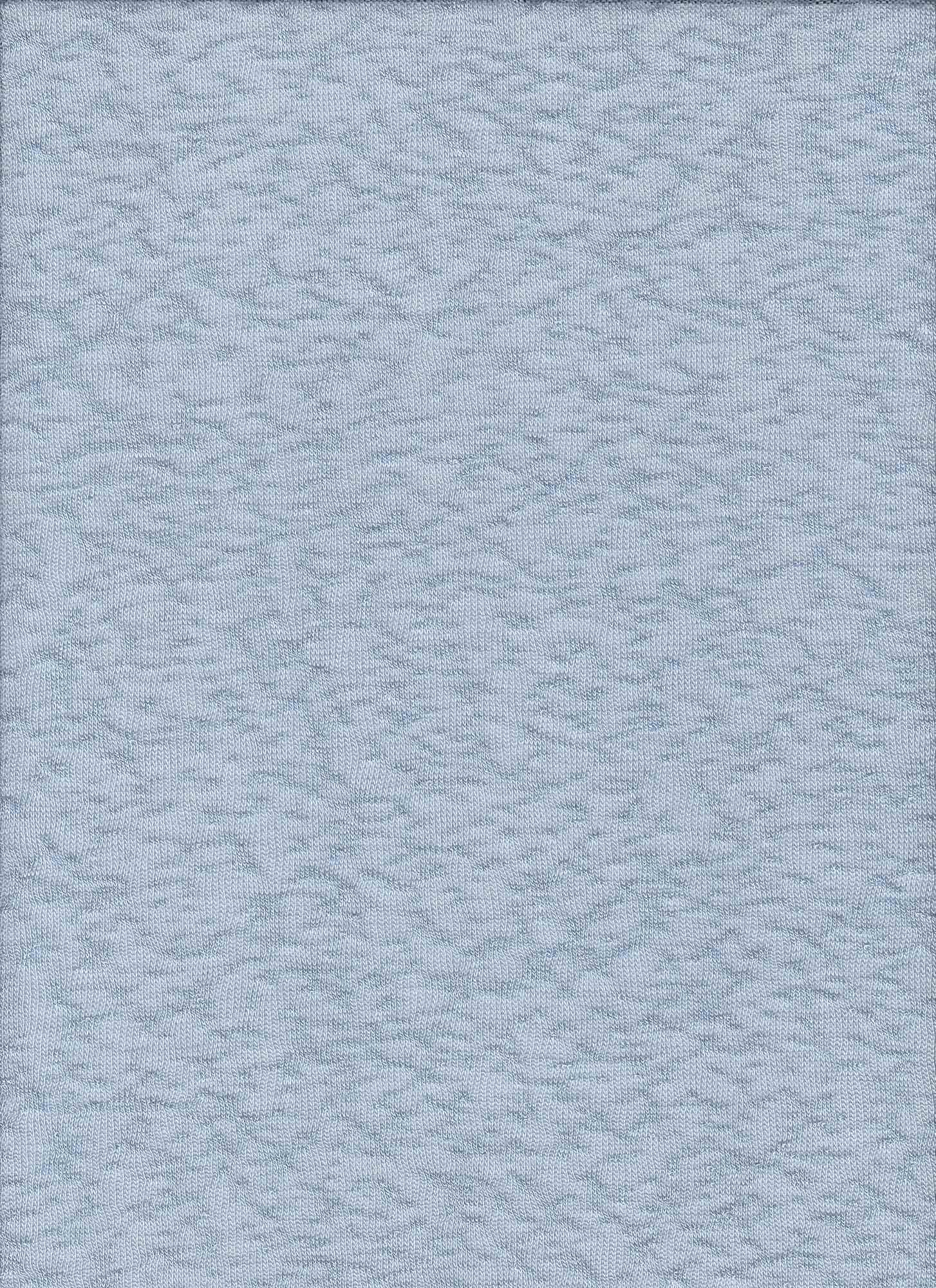 18332 BLUE WASH BLUE JACQUARD/NOVELTY KNITS RAYON SPANDEX SLUB/NEPS