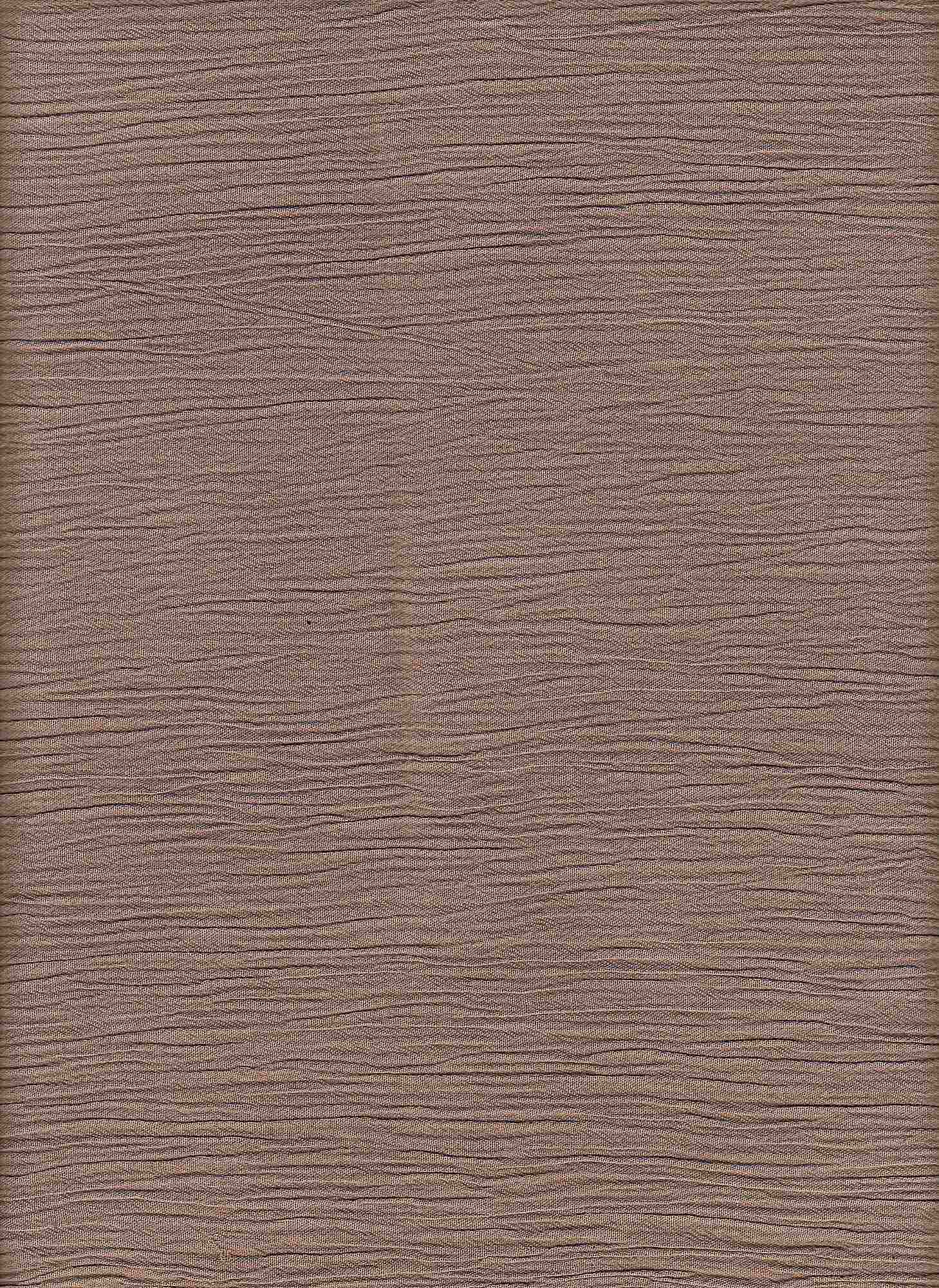 18354 DARK CAMEL BROWN CREPE CRINKLE SOLIDS TEXTURED WOVEN