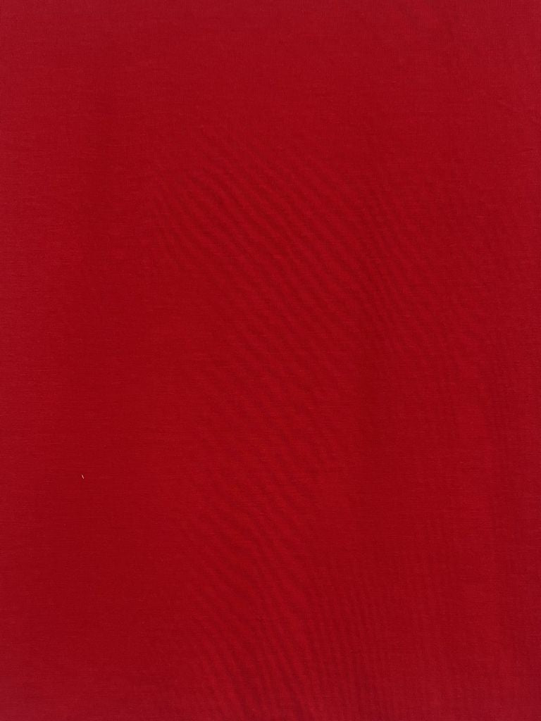 18319-190 RED ATHLETIC JERSEY KNITS RAYON SPANDEX RED SOLIDS TOP SELLERS