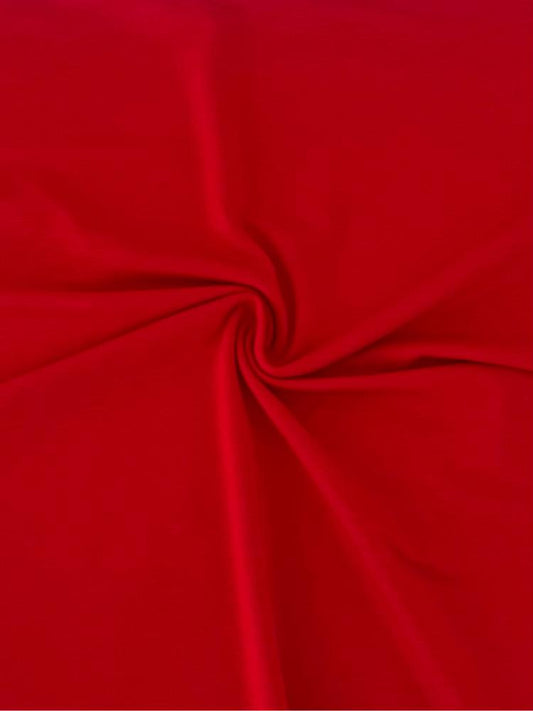 18319 REALLY RED ATHLETIC JERSEY KNITS RAYON SPANDEX RED SOLIDS TOP SELLERS