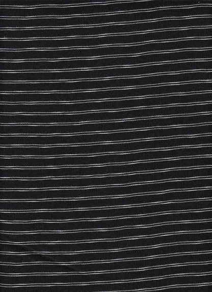 DR0018 BLACK/NATURAL BLACK KNITS STRIPES