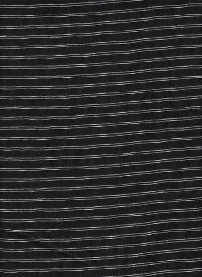DR0018 BLACK/NATURAL BLACK KNITS STRIPES
