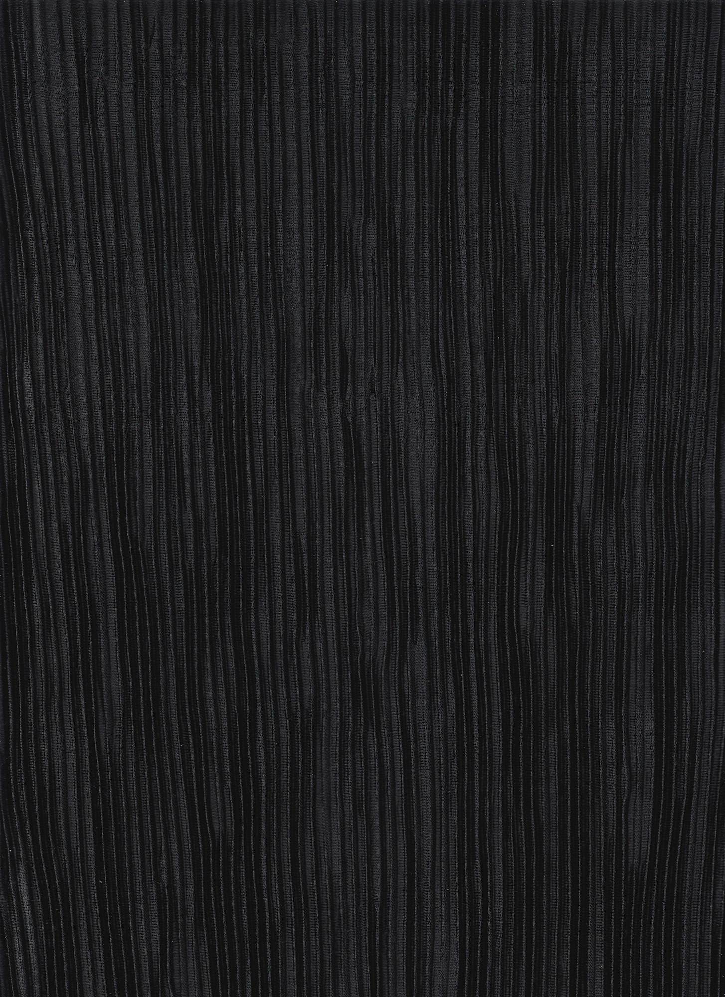 18370 BLACK BLACK CRINKLE CRUSH PLEATED KNITS SOLIDS STRIPES