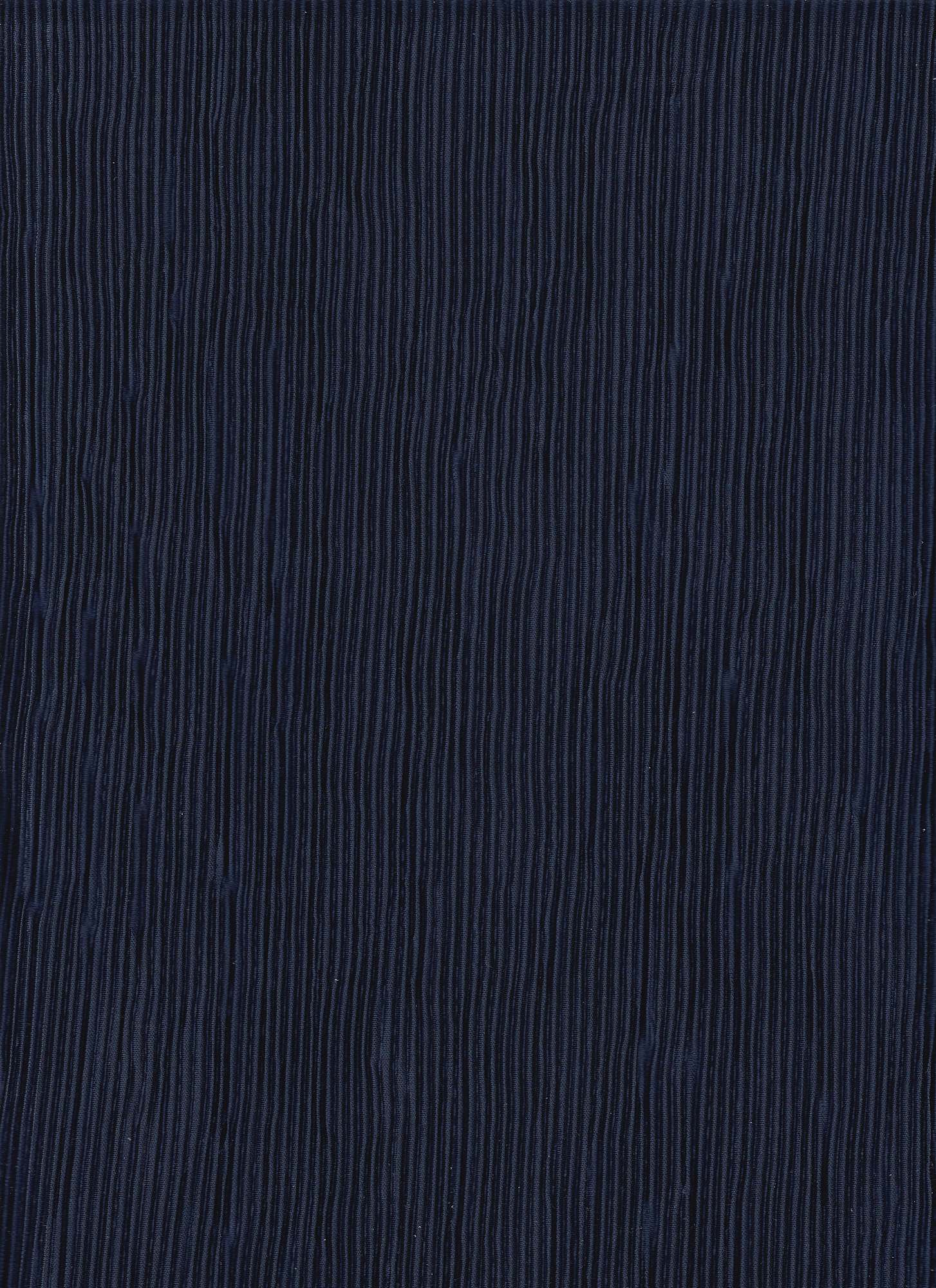 18370 NAVY BLUE CRINKLE CRUSH PLEATED KNITS SOLIDS STRIPES