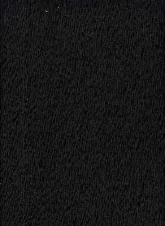 18374 BLACK BLACK CRINKLE CRUSH PLEATED KNITS SOLIDS