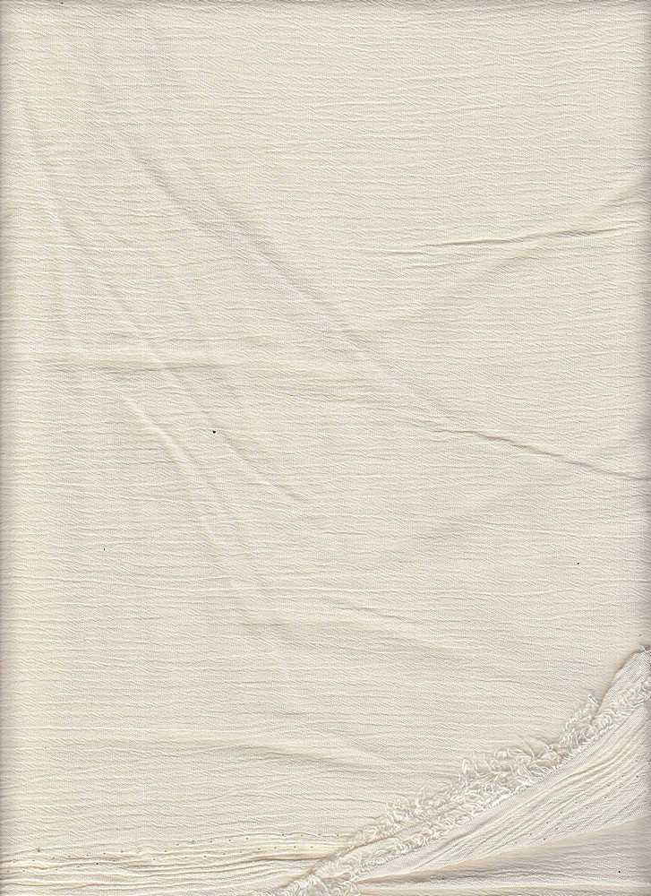 18362 ANTIQUE WHITE CUPRO KNITS RAYON SPANDEX RIBS SOLIDS