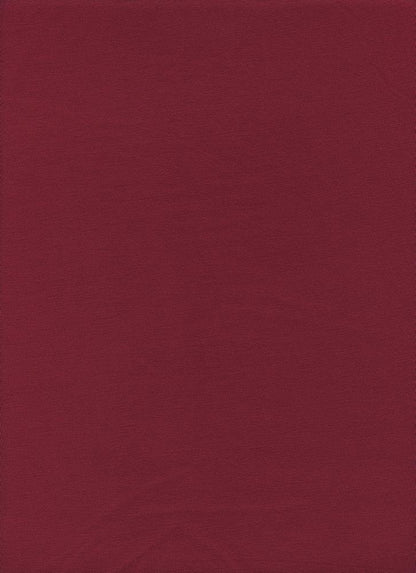 18319-190 CABERNET ATHLETIC JERSEY KNITS RAYON SPANDEX RED SOLIDS TOP SELLERS