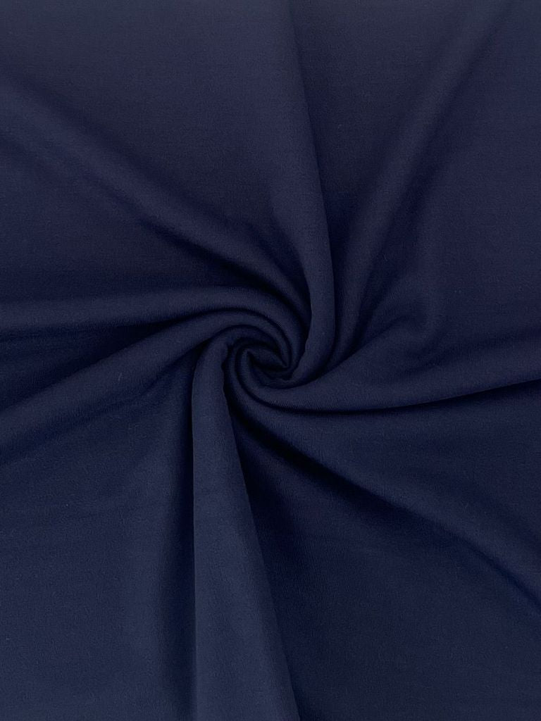 18378 NAVY BLUE KNITS PONTI/OTTOMAN RAYON SPANDEX SOLIDS