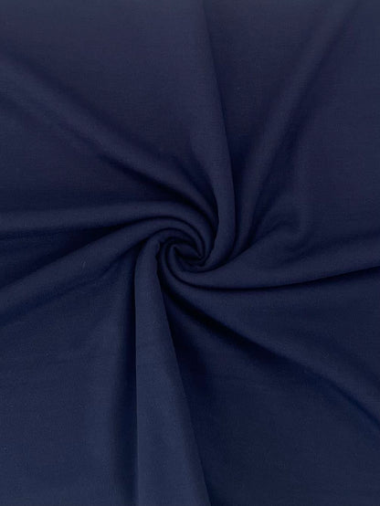18378 NAVY BLUE KNITS PONTI/OTTOMAN RAYON SPANDEX SOLIDS