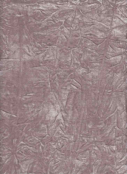 18384 CHAMPAGNE BROWN COZY/BRUSH "CRINKLE CRUSH PLEATED" JACQUARD/NOVELTY KNITS SOLIDS VELOURS