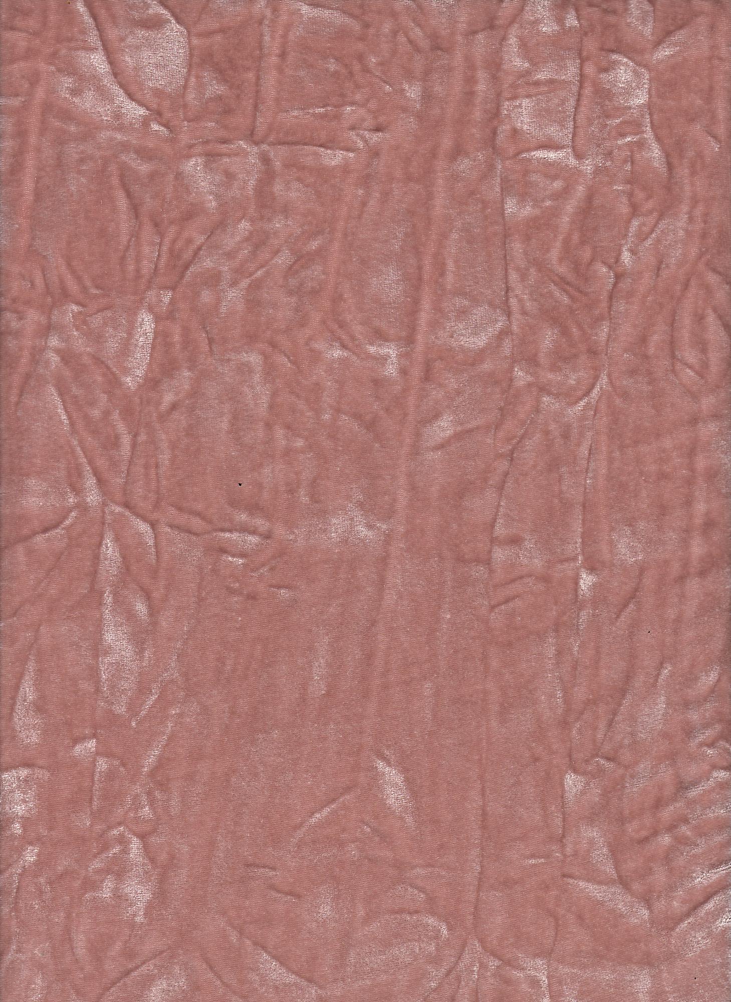 18384 MAUVE NEW COZY/BRUSH CRINKLE CRUSH PLEATED JACQUARD/NOVELTY KNITS PINK SOLIDS VELOURS