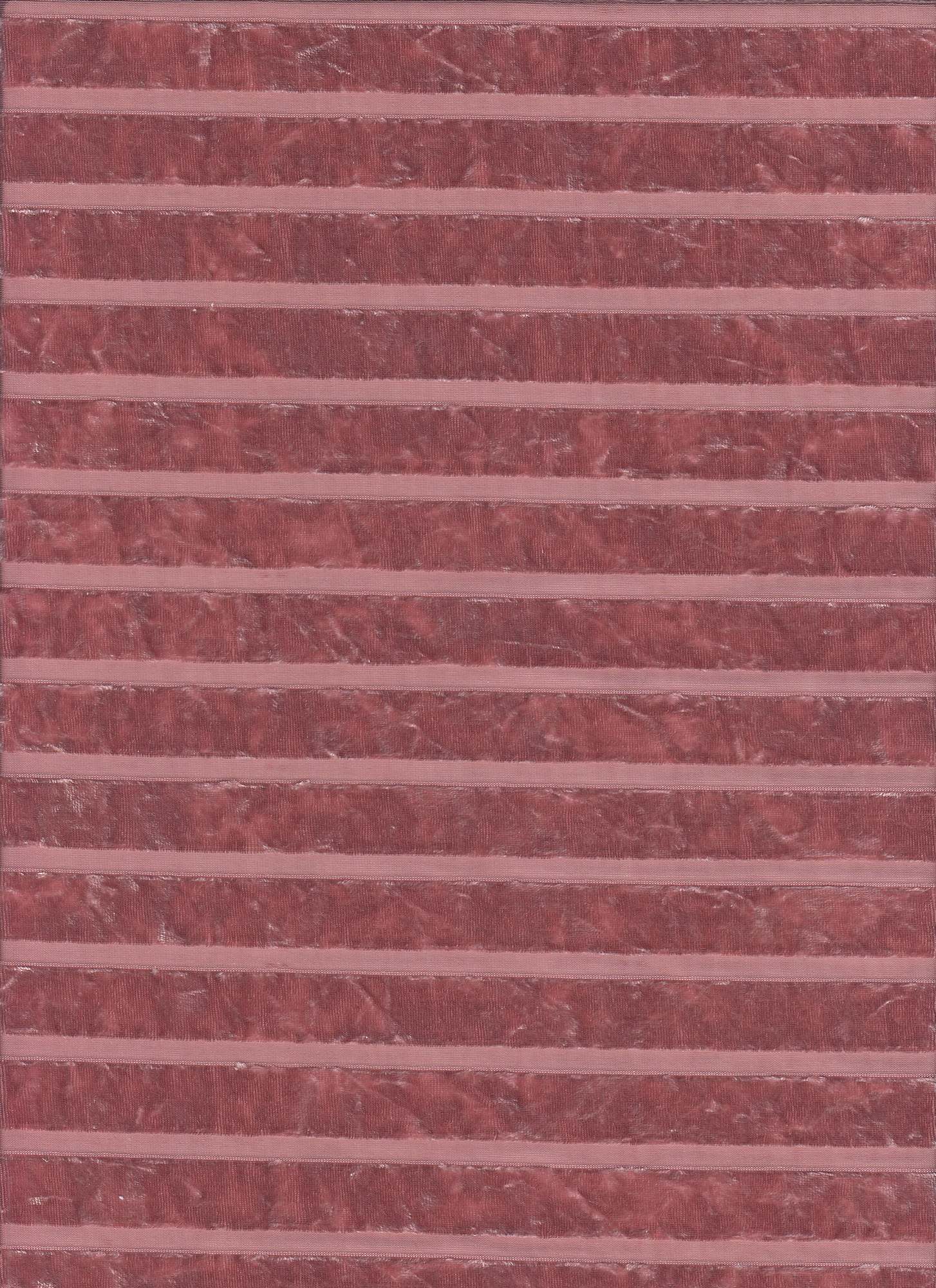 18399 RUST COZY/BRUSH CRINKLE CRUSH PLEATED JACQUARD/NOVELTY KNITS ORANGE SOLIDS STRIPES VELOURS