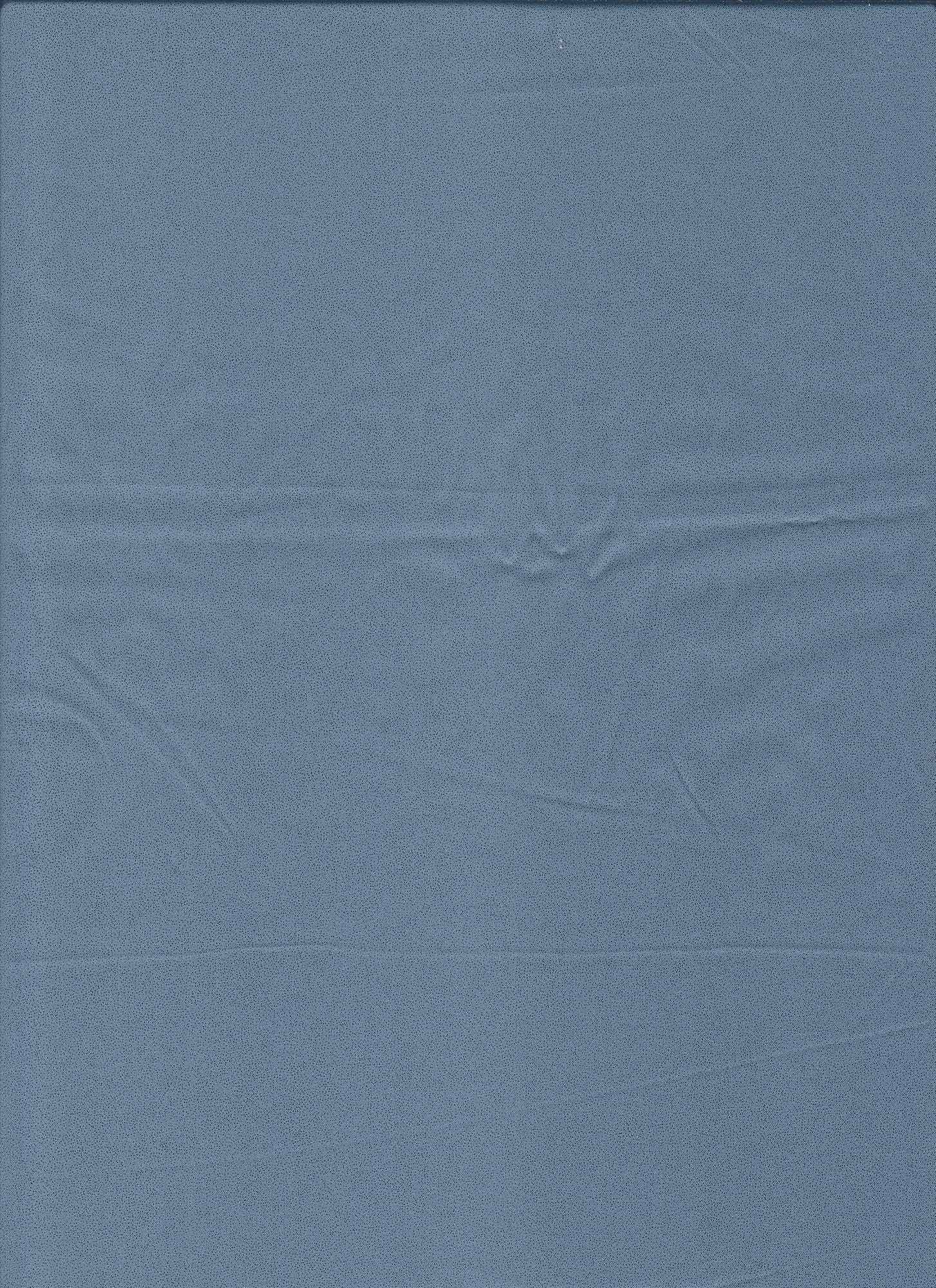18401 DUSTY BLUE/SILVER FOIL BLUE EMBELLISMENT SATIN SOLIDS WOVEN