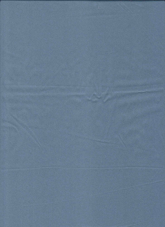 18401 DUSTY BLUE/SILVER FOIL BLUE EMBELLISMENT SATIN SOLIDS WOVEN