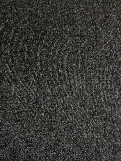 15164 BLACK BLACK FRENCH TERRY KNITS SOLIDS