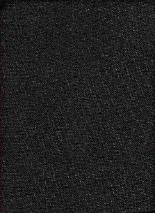 19406 BLACK BLACK FRENCH TERRY KNITS SOLIDS