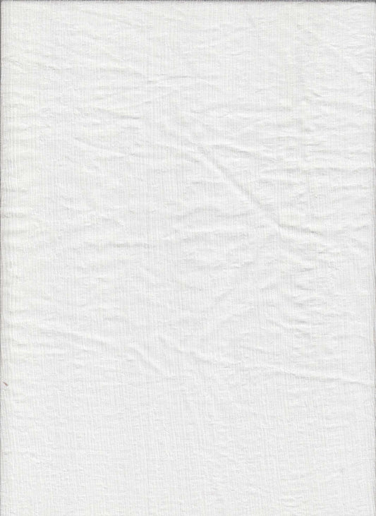 19417 WHITE CRINKLE SOLIDS WHITE WOVEN