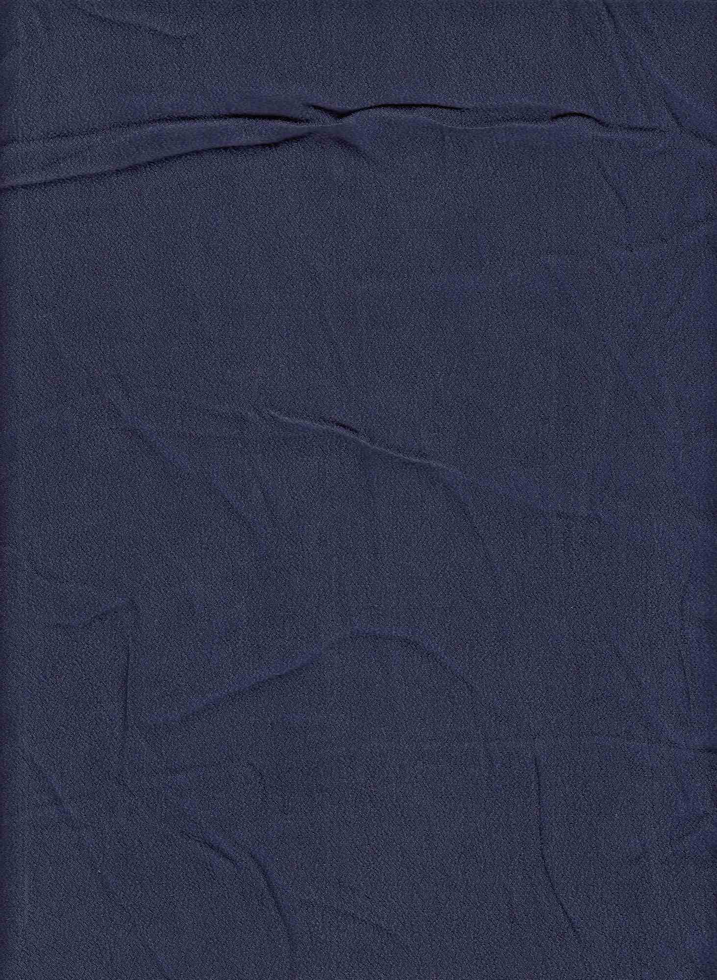 19435 NAVY BLUE CREPE SOLIDS TEXTURED WOVEN