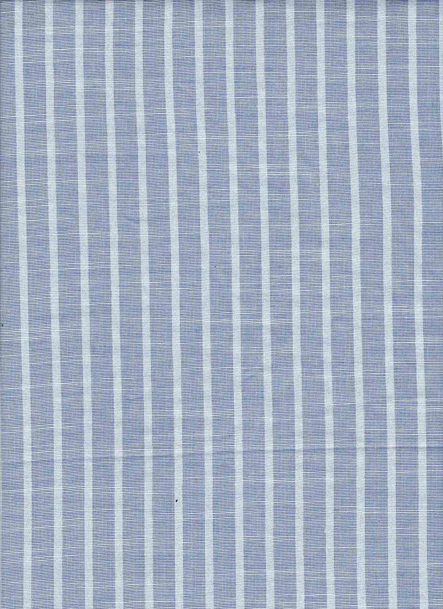 19455 BLUE/WHT BLUE CHALLIS PRINTS STRIPES WOVEN