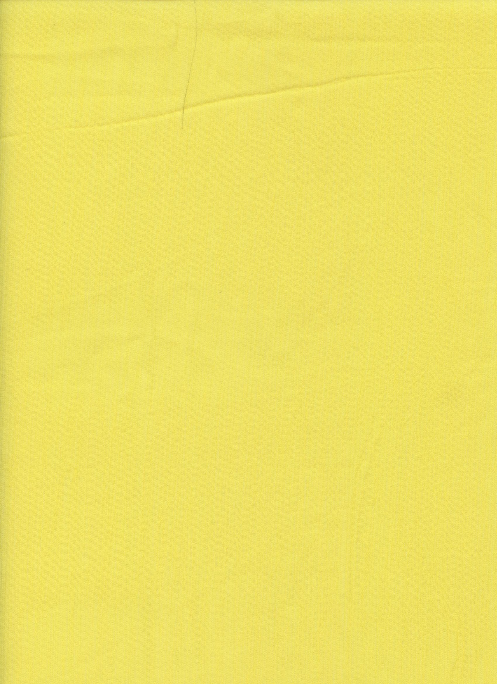 19603 YELLOW CHIFFONS CRINKLE SOLIDS WOVEN YELLOW