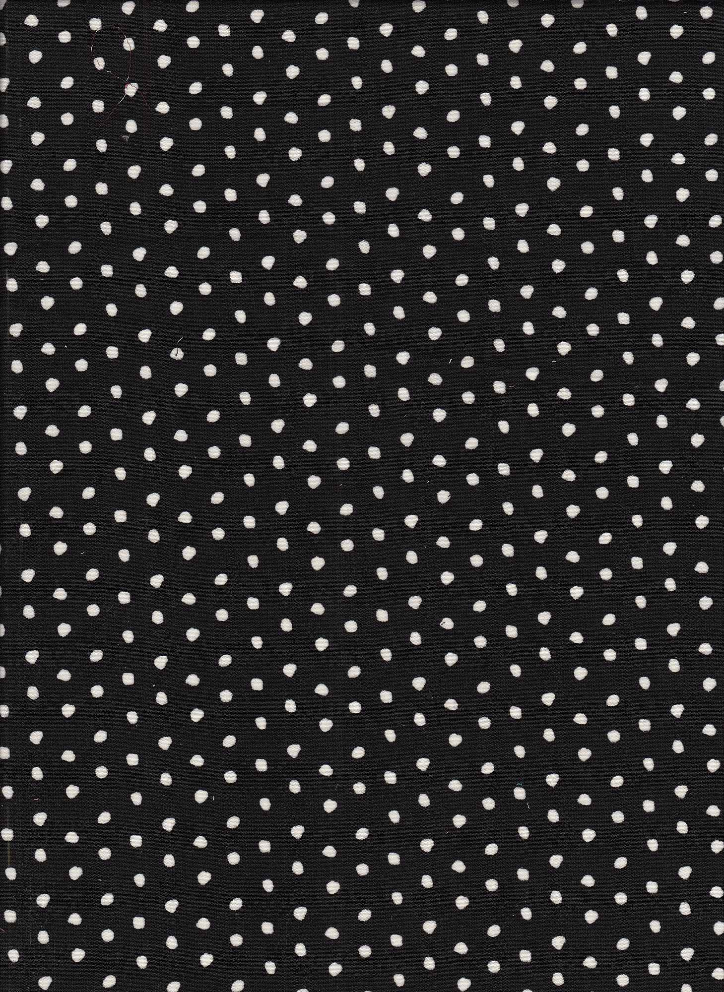 PDOT 10011-A BLACK/WHITE BLACK CHALLIS PRINTS WOVEN