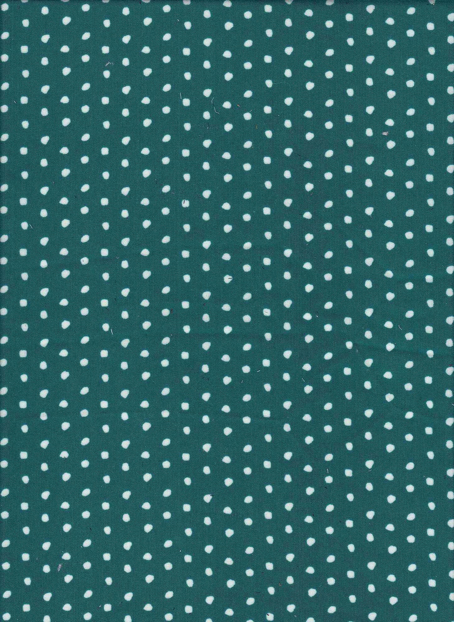 PDOT 10011-A SEA GREEN/WHITE CHALLIS GREEN PRINTS WOVEN