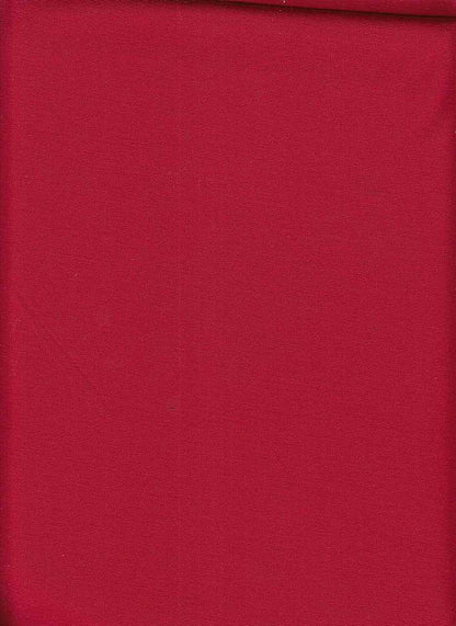 13999 RED CHERRY ATHLETIC KNITS PONTI/OTTOMAN RAYON SPANDEX RED SOLIDS TOP SELLERS