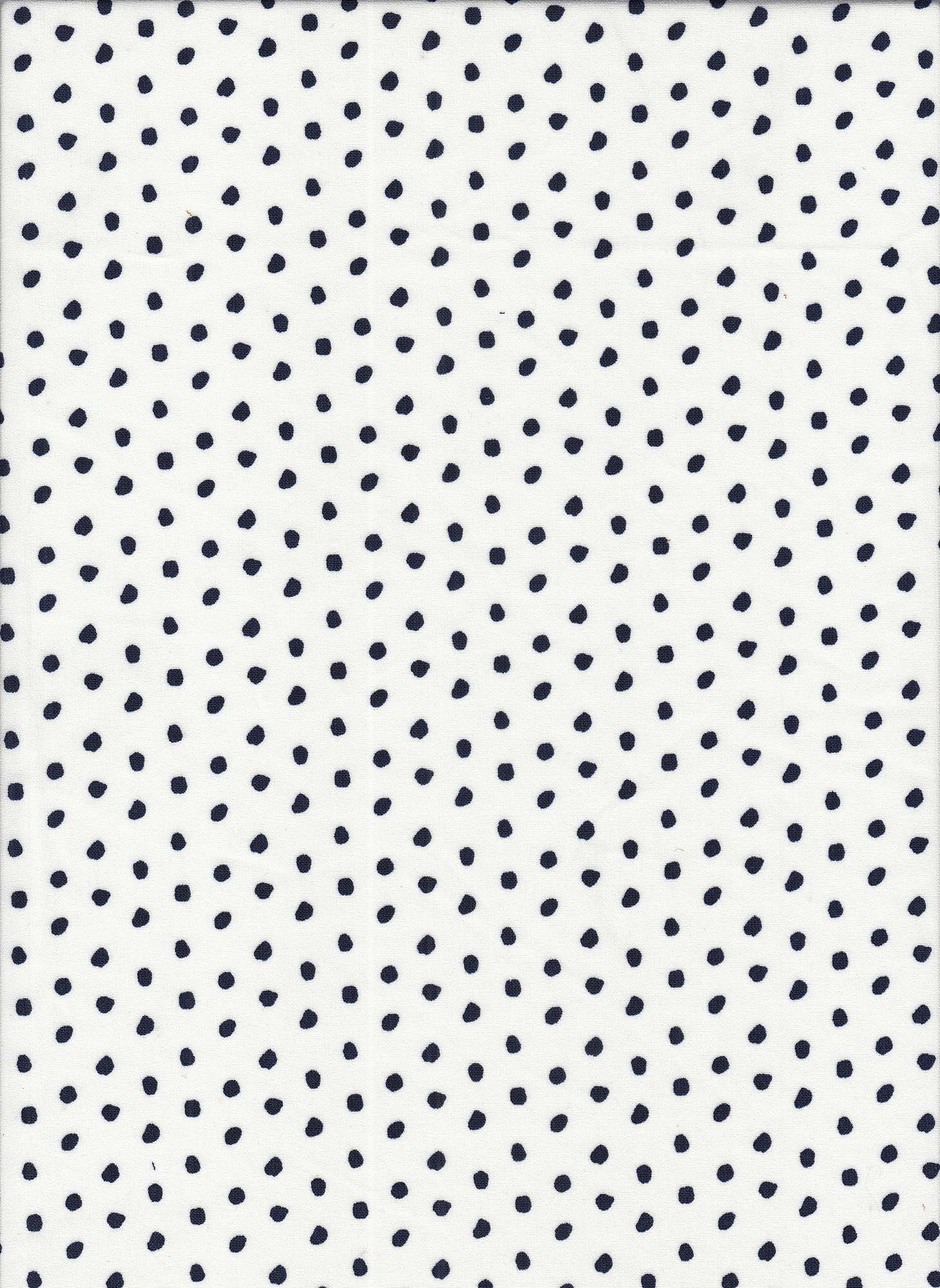 PDOT 10011-A WHITE/NAVY CHALLIS OFFWHITE/IVORY PRINTS WOVEN